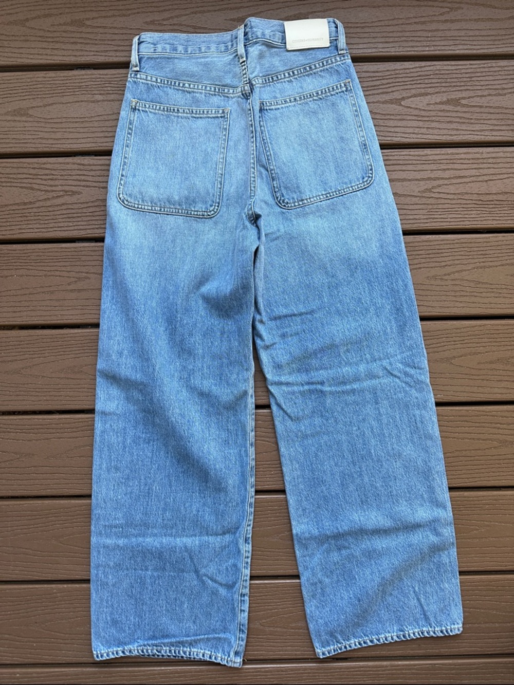 Citizens of Humanity Ayla Baggy Jean in Zenith SZ 24 - Picture 6 of 7